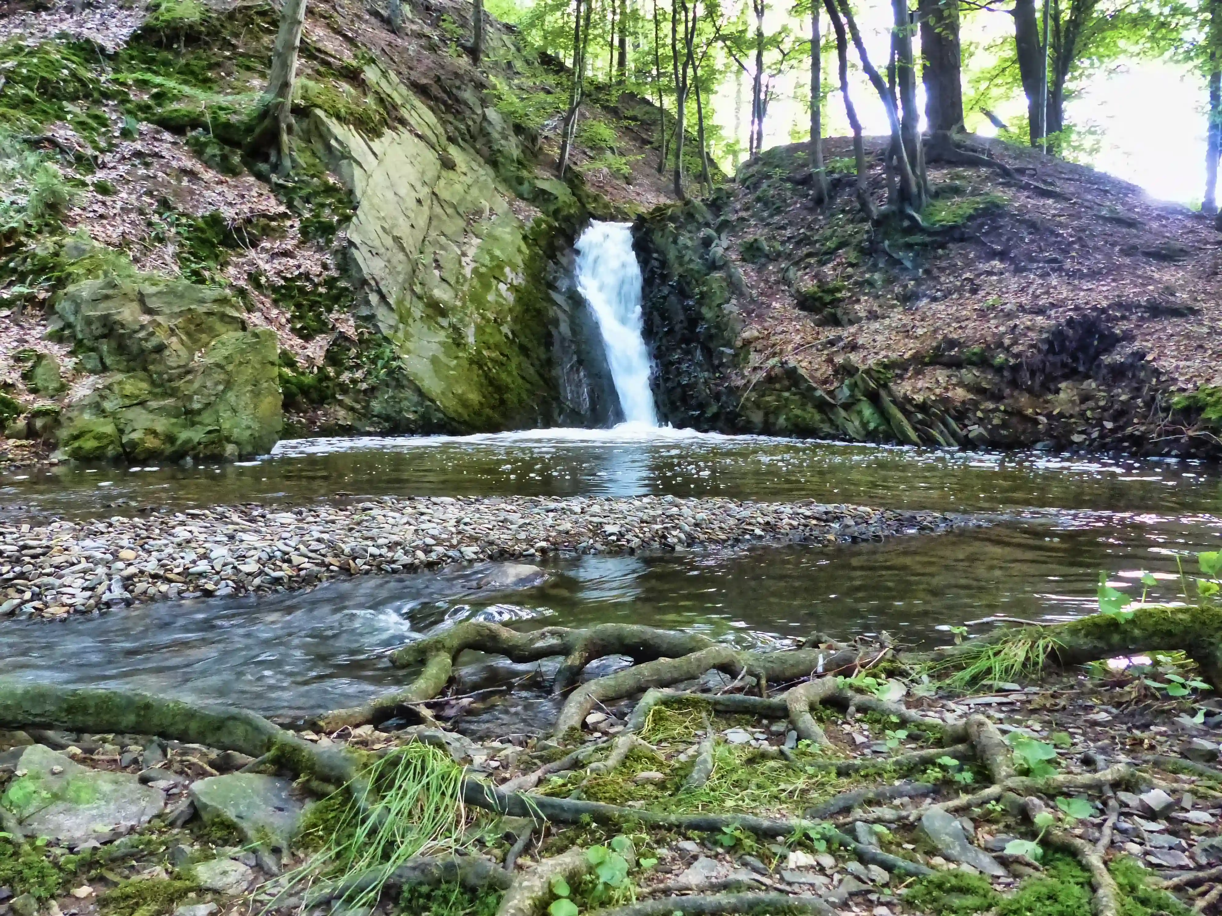 Hološiny - vodopád
