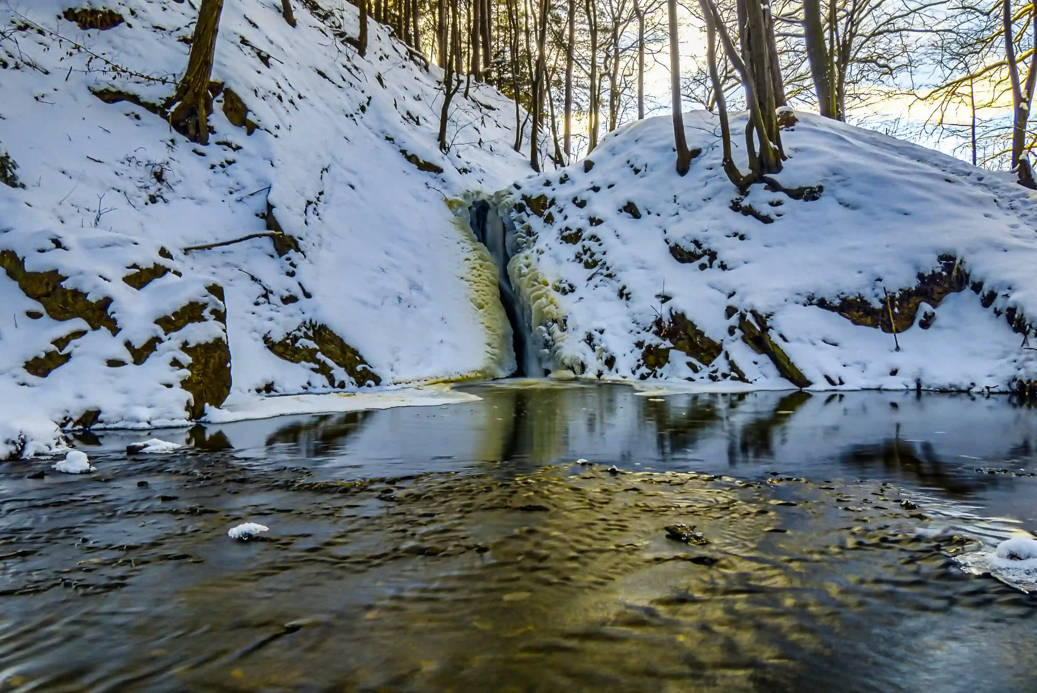 Hološiny - vodopád